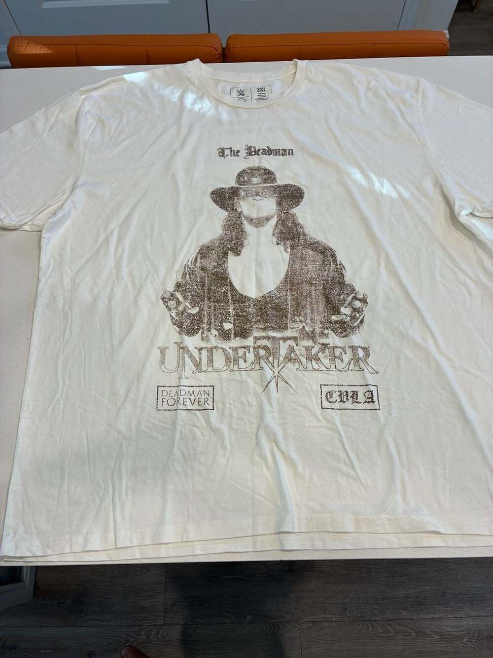 CVLA WWE Undertaker The Deadman 3XL Graphic T-Shirt